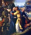 kiss of judas by Cornelis Engebrechtsz